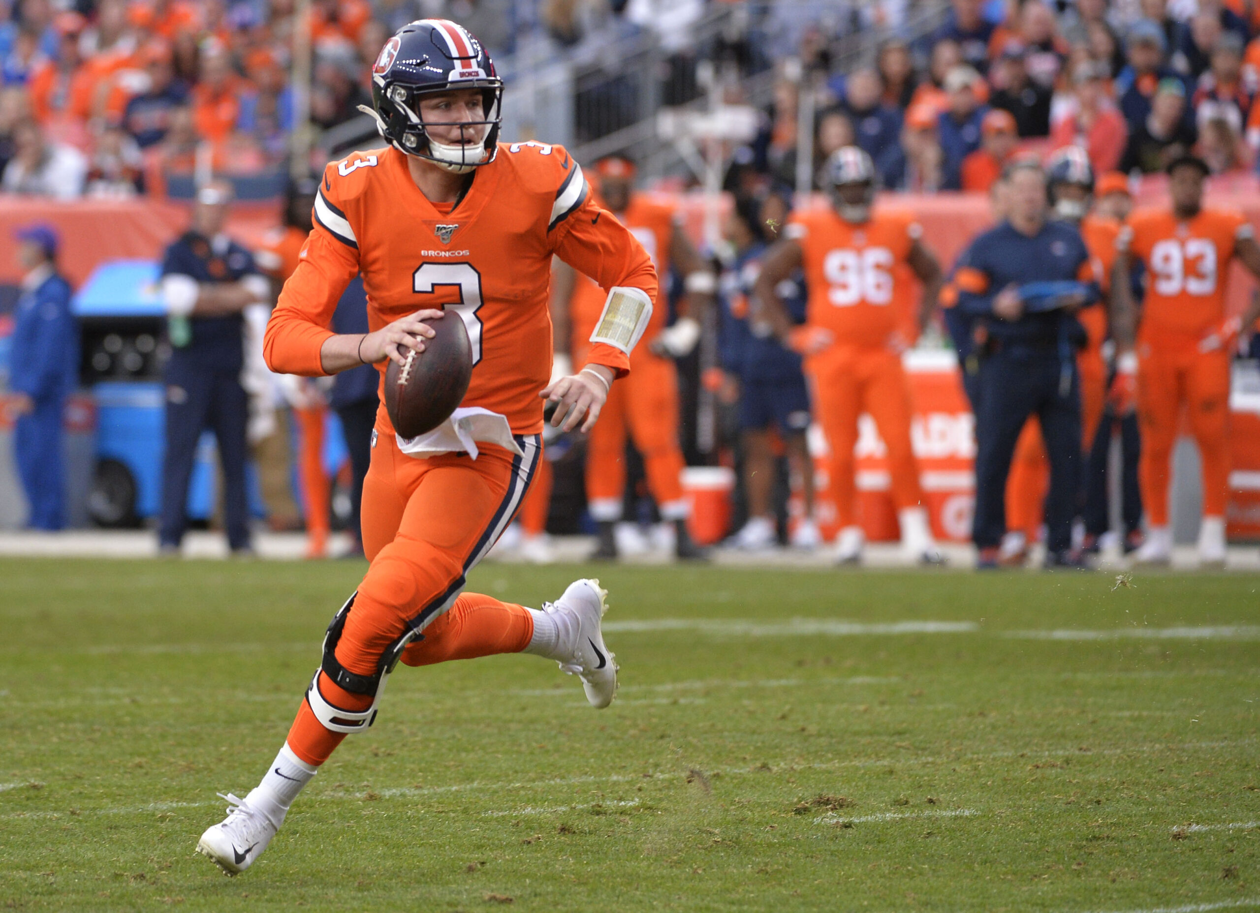 Drew Lock shows promise as Broncos beat Lions - NBC Sports