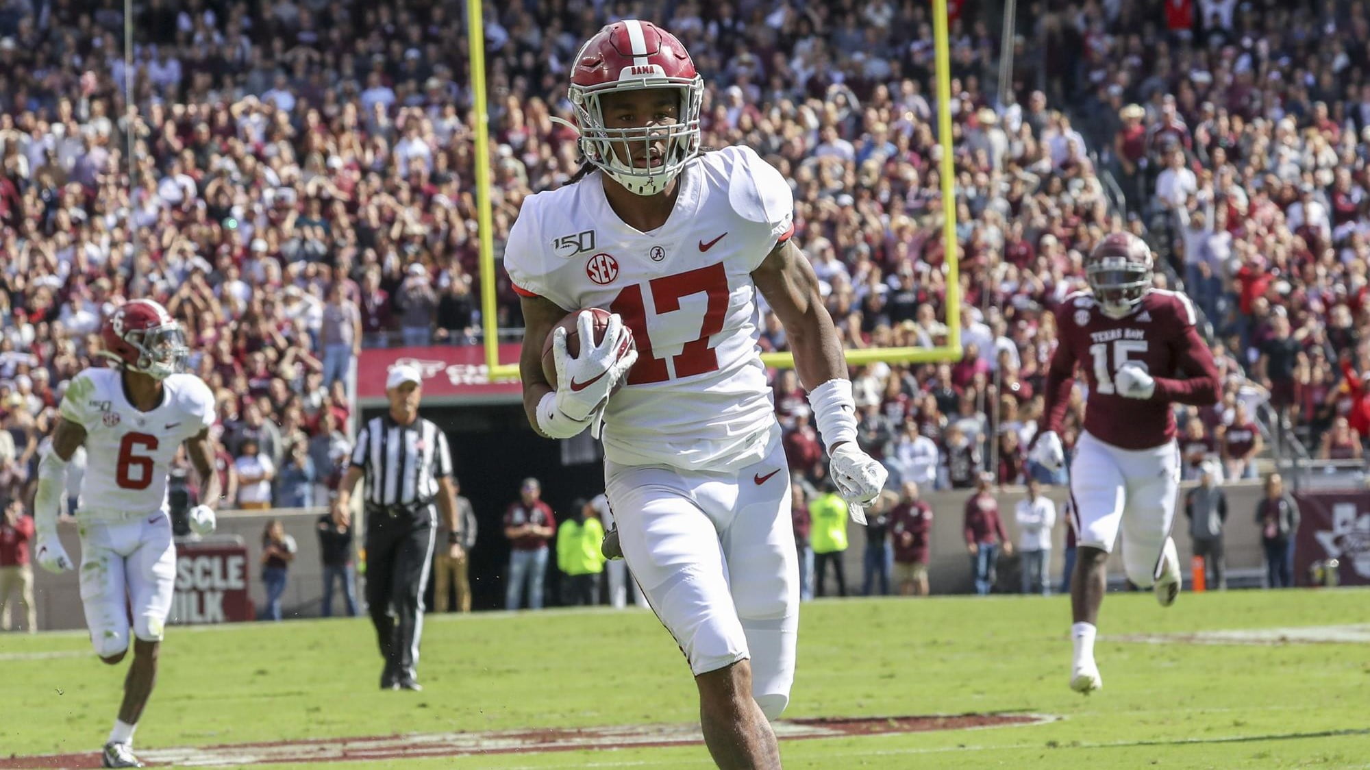 Speedy Alabama WR Jaylen Waddle wants to be even faster in