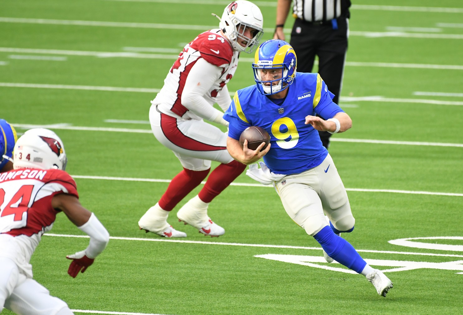 John Wolford Wins His NFL Debut, Defense Leads Rams Past Cardinals, 18-7,  Into Playoffs – NBC Los Angeles