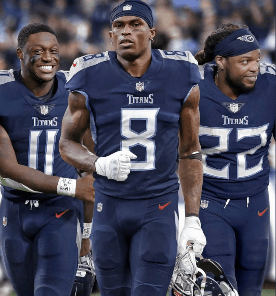 Titans' rookies lead group effort to help replace A.J. Brown