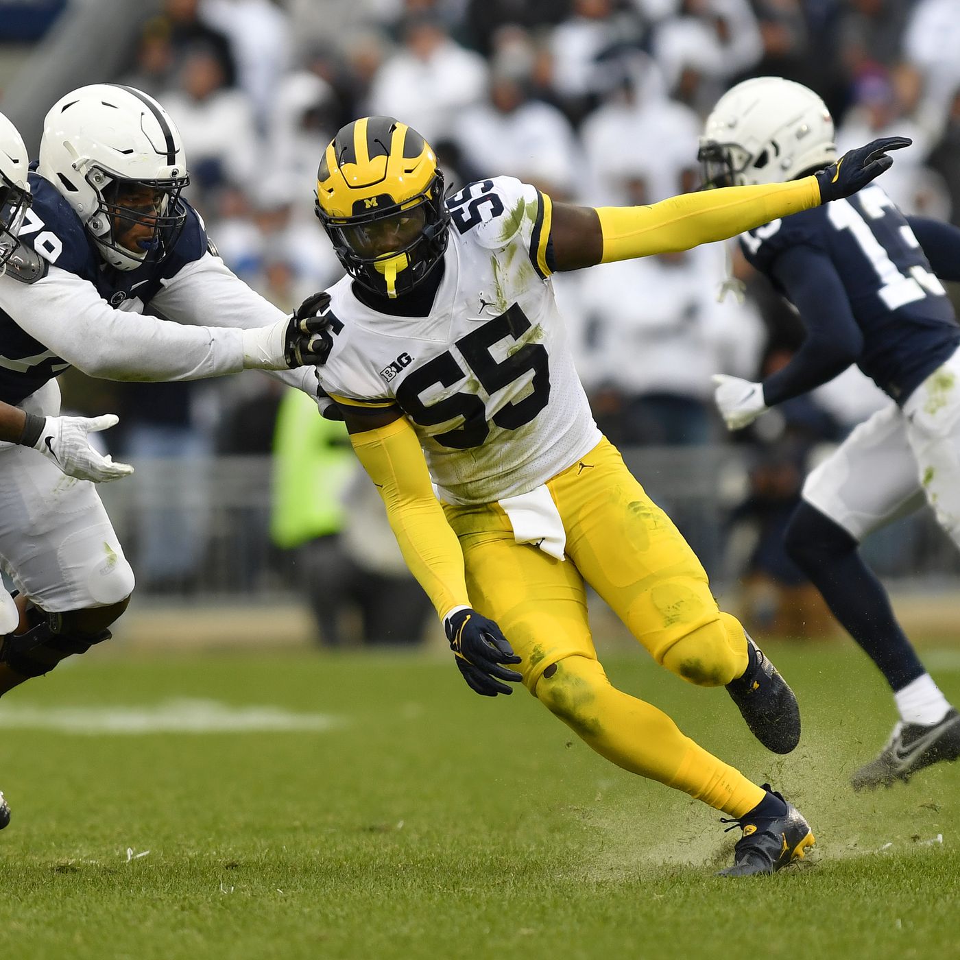 David Ojabo Defensive End - EDGE Michigan